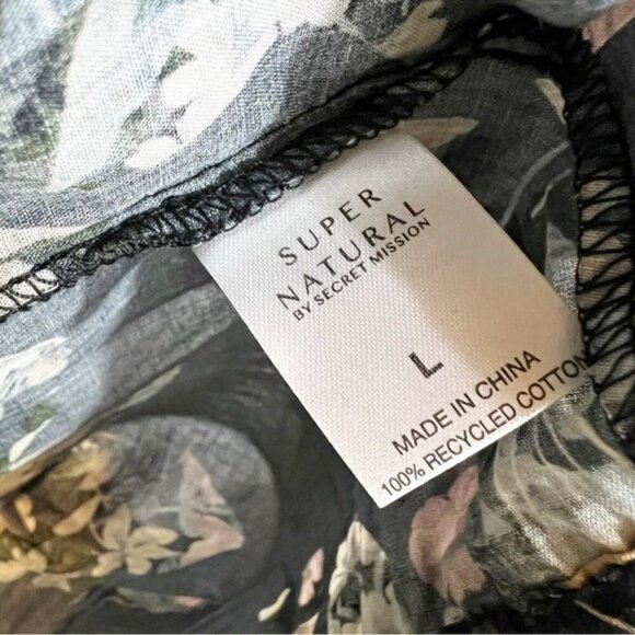 Super Natural by Secret Mission Cape Town Isabel Mini Dress L Cottagecore - Picture 5 of 8